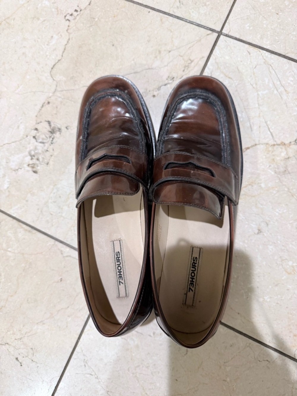 Brown Leather Loafers